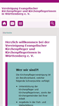Mobile Screenshot of kirchenpflegervereinigung.de