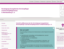 Tablet Screenshot of kirchenpflegervereinigung.de
